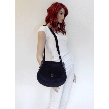 Black Velvet Bag