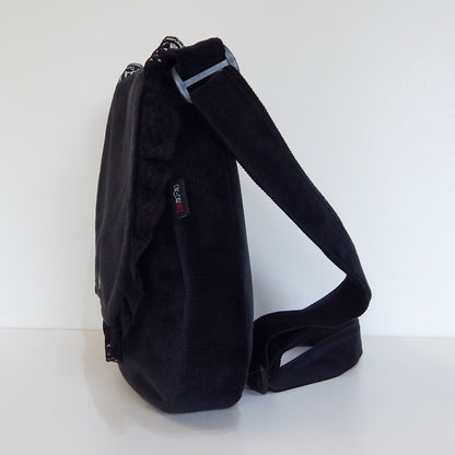 Black Velvet Bag