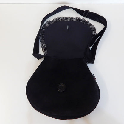 Black Velvet Bag